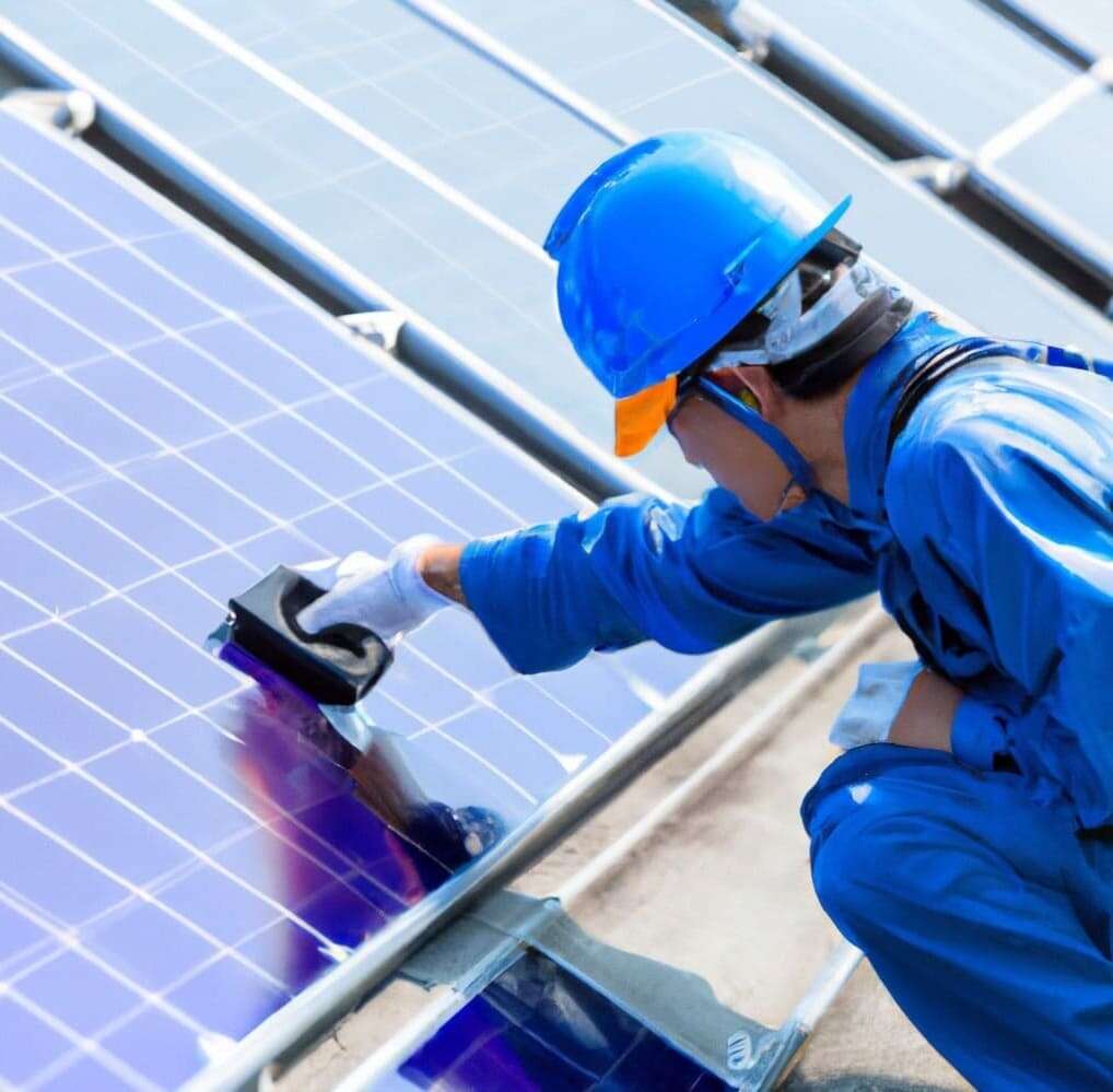Cómo se realiza el mantenimiento de todos los elementos del sistema de paneles solares