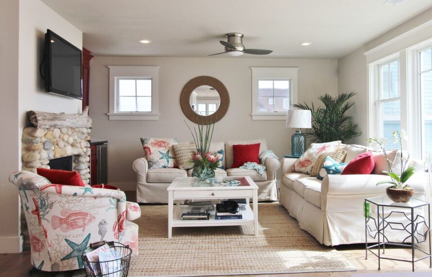 cottage decoración costera 11