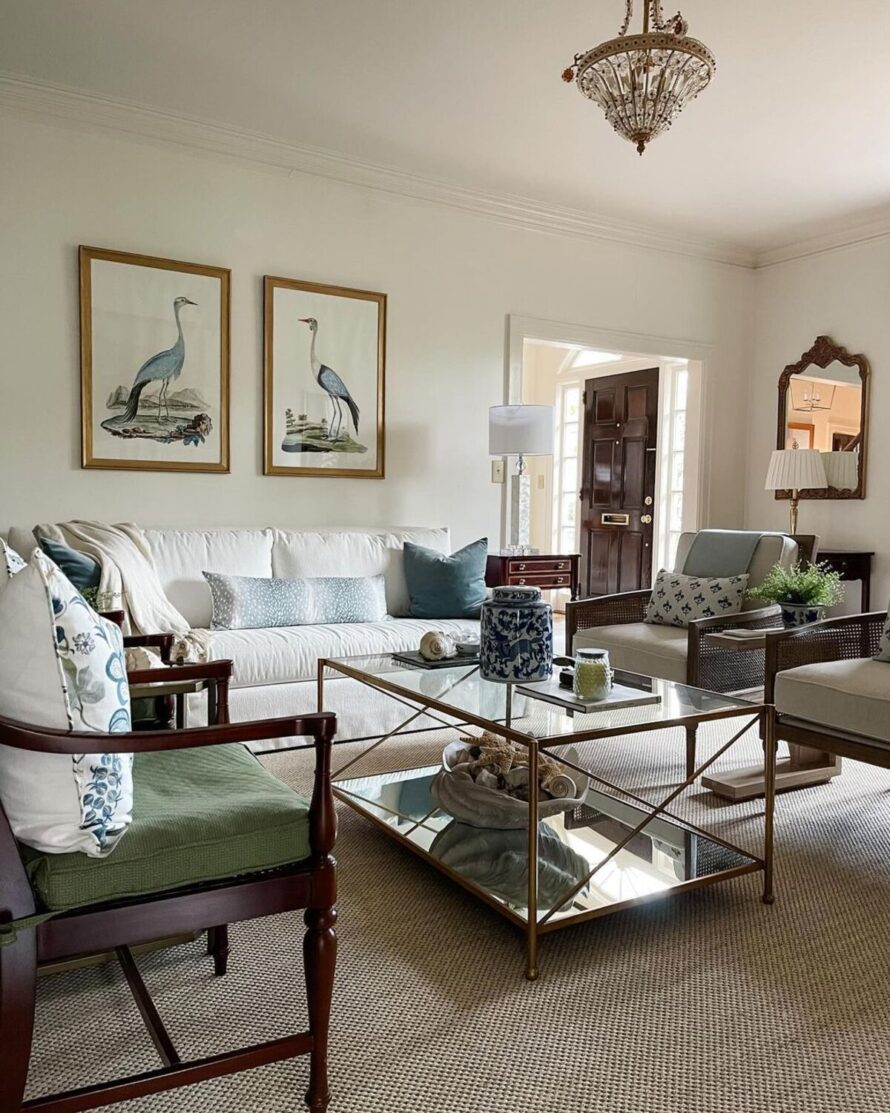 cottage decoración costera 14