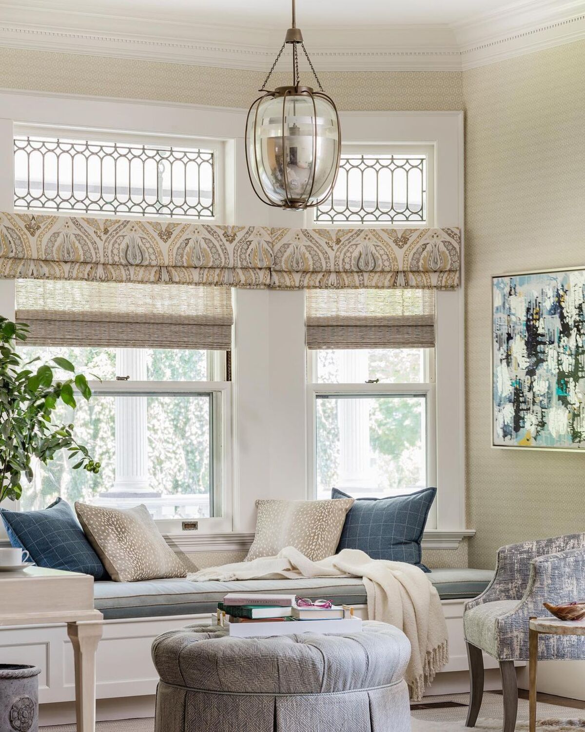 ideas acogedoras para sentarse en la ventana 13