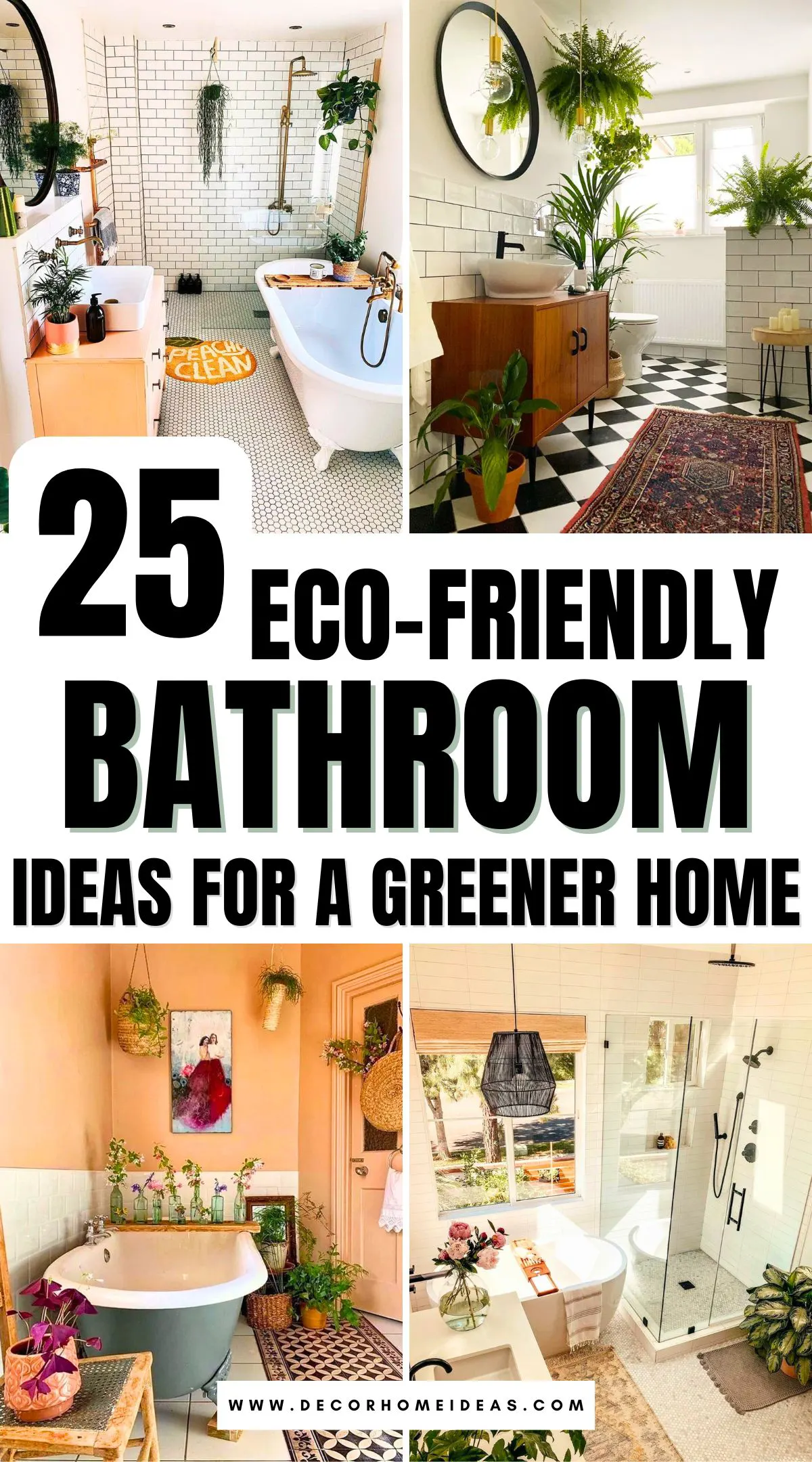 ¿Quieres crear un baño sostenible y con estilo? Descubre 25 ideas ecológicas para transformar tu espacio en un oasis verde. Desde accesorios que ahorran agua y materiales reciclados hasta iluminación natural y decoración sin tóxicos, estos consejos creativos pueden hacer que tu baño sea bonito y respetuoso con el planeta.