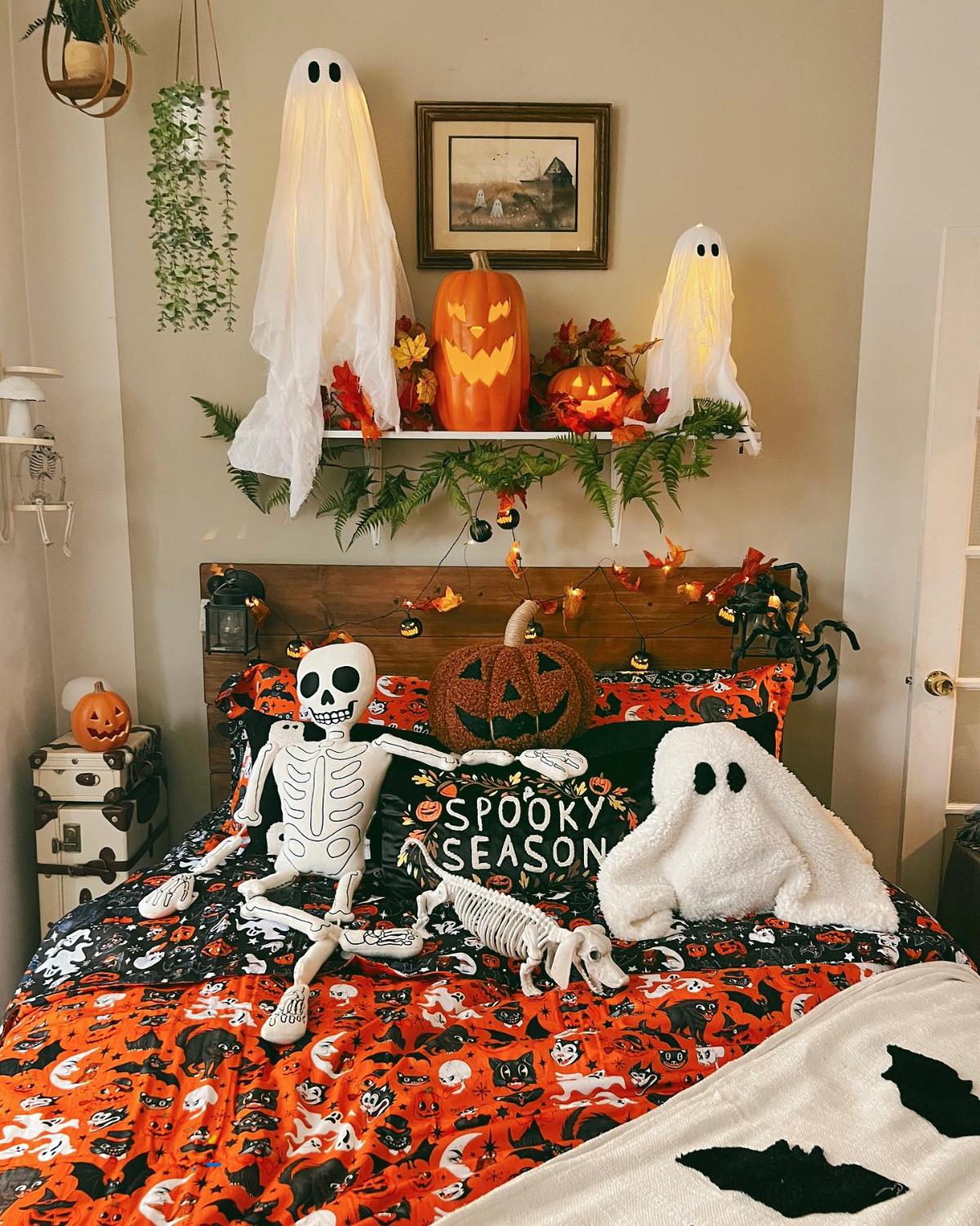 espeluznante halloween dormitorio ideas 10