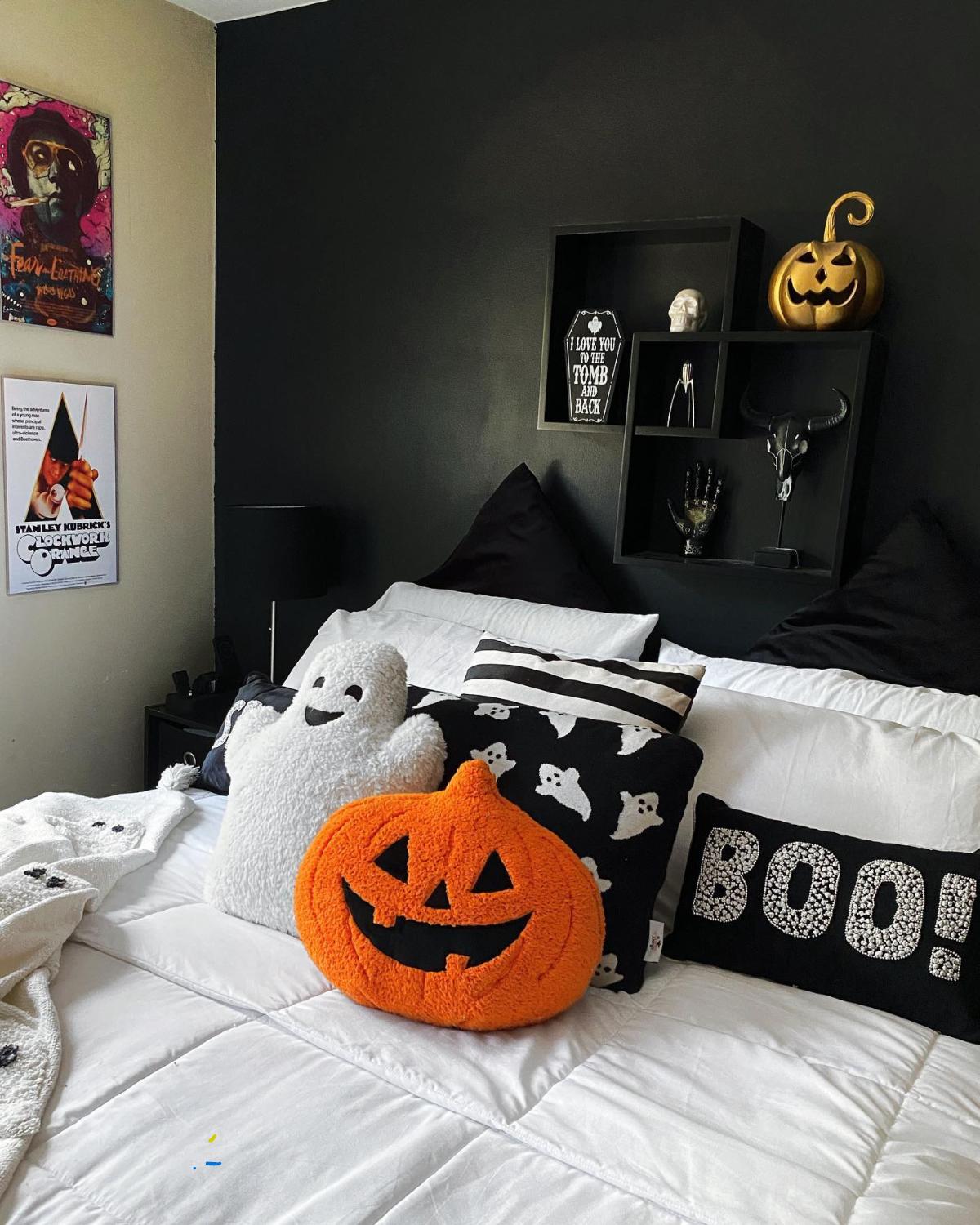 espeluznante halloween dormitorio ideas 11