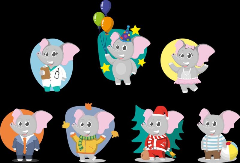 tema elefante baby shower