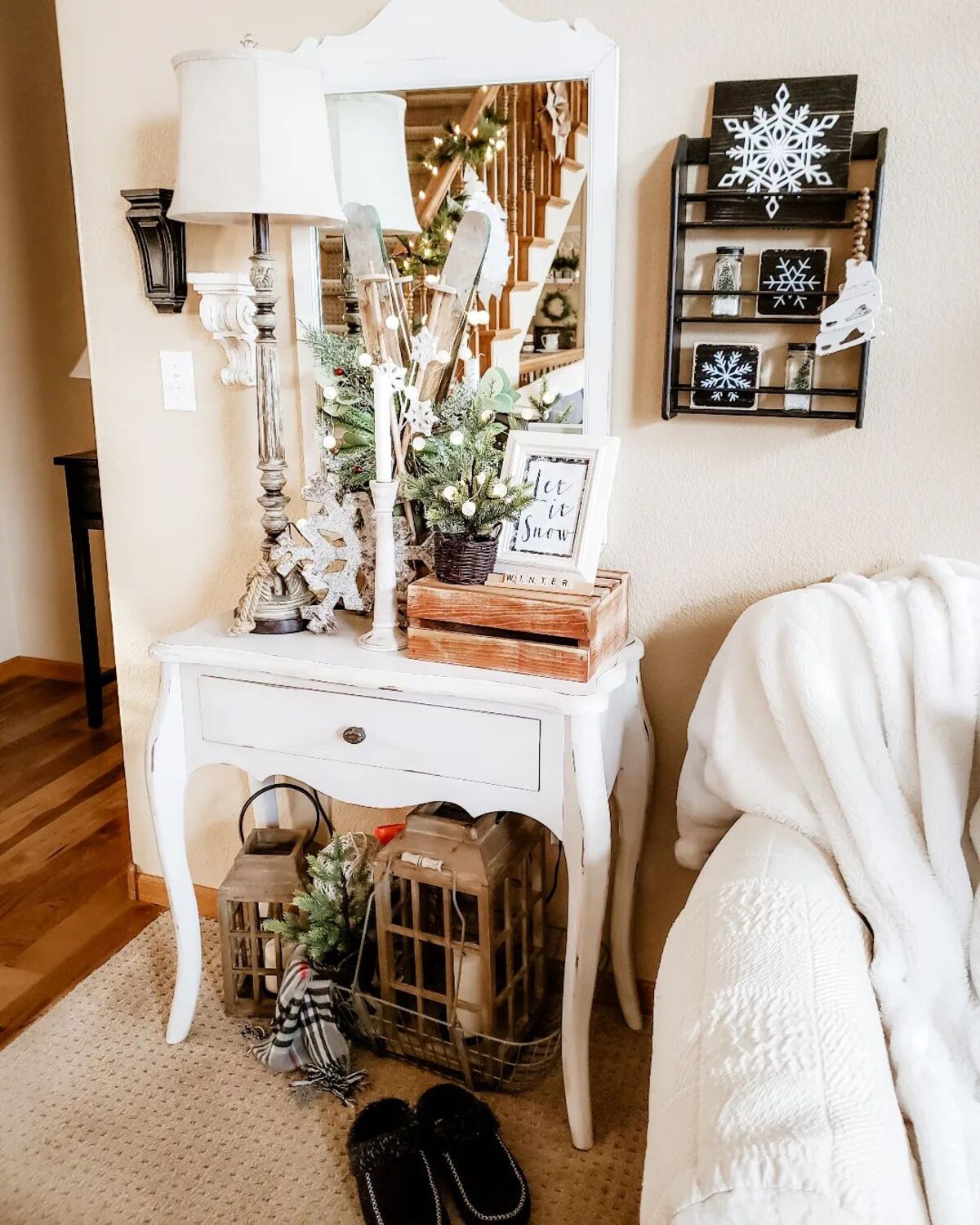 encantador copo de nieve ideas de decoración 15