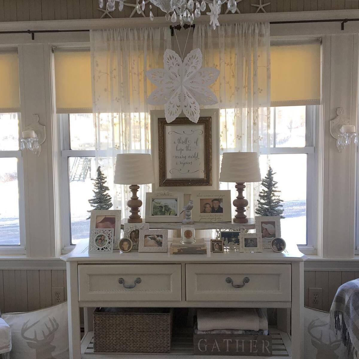 encantador copo de nieve ideas de decoración 7