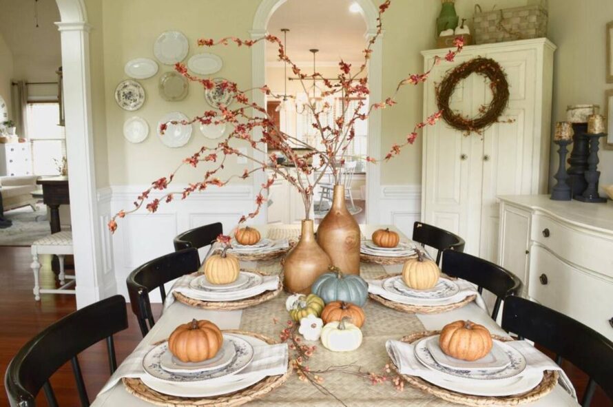 fabuloso otoño tablescapes 10