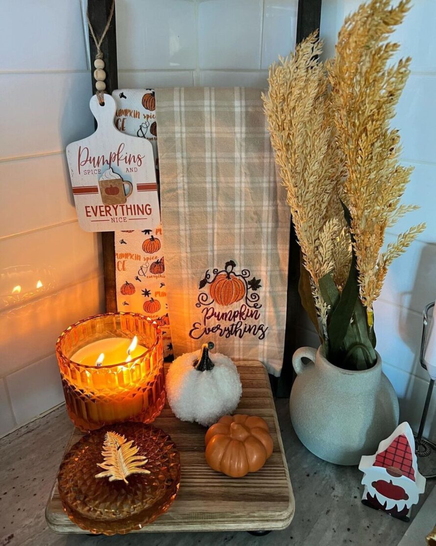 ideas de decoración de otoño para el hogar 10