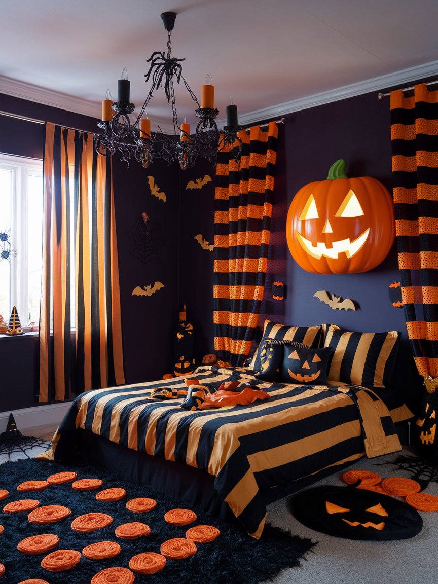 halloween dormitorio ideas desgins