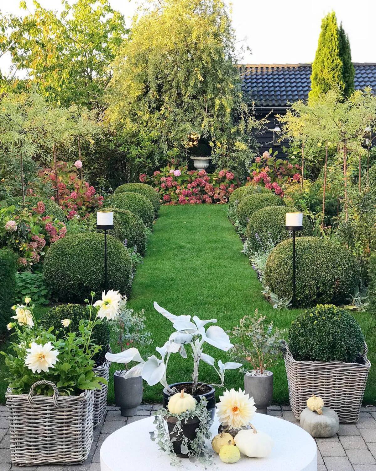 ideas inventivas para el jardín de otoño 7