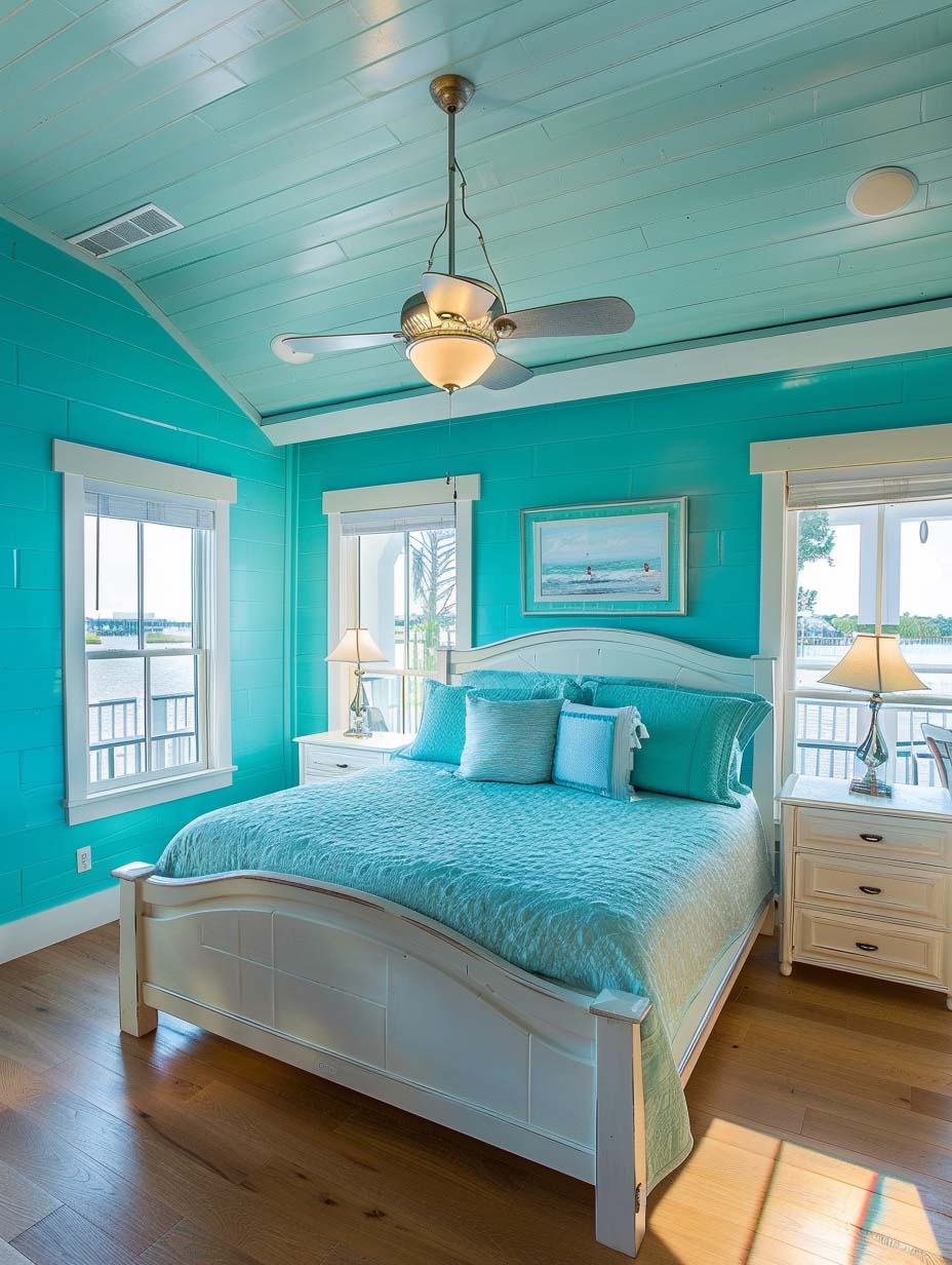 22. Retiro Turquesa Vibrante