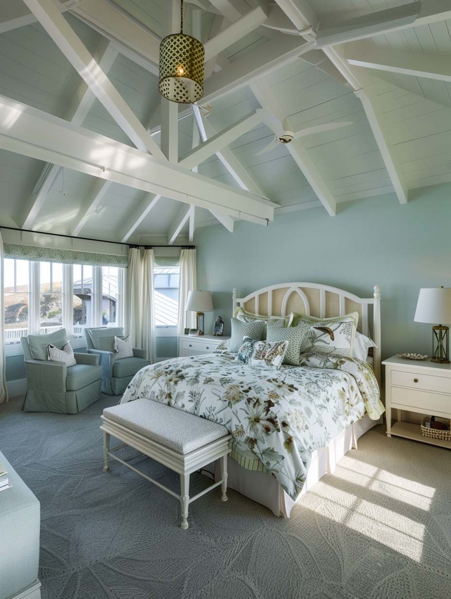 23. Lofted Coastal Charm