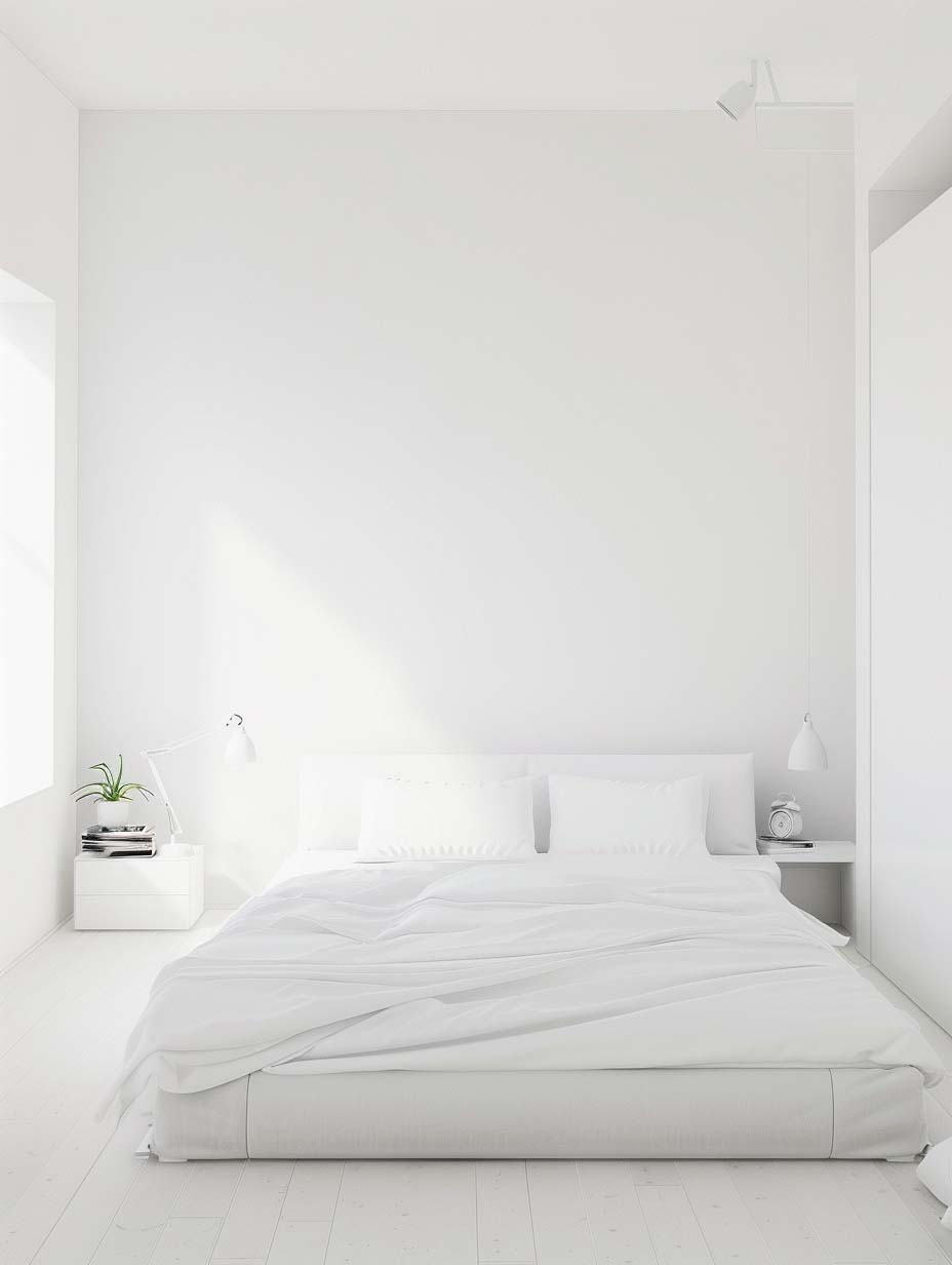 17. Pure White Elegance