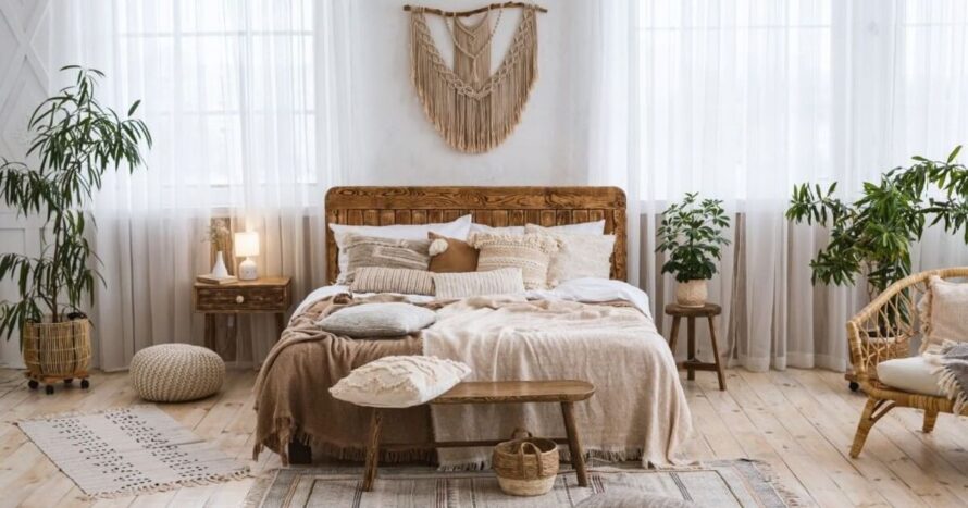 guía para incorporar elementos bohemios en el diseño del dormitorio 15