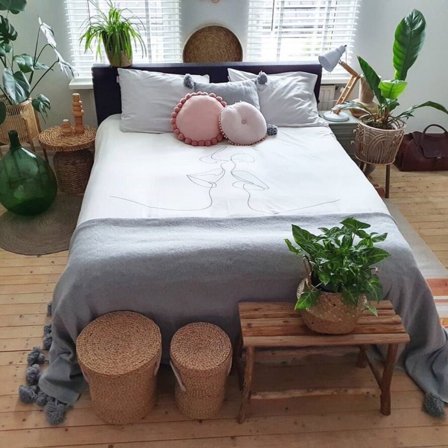 guía para incorporar elementos bohemios en el diseño del dormitorio 17