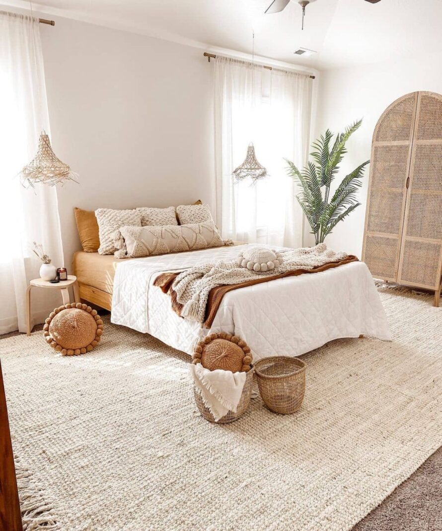 guía para incorporar elementos bohemios en el diseño del dormitorio 7