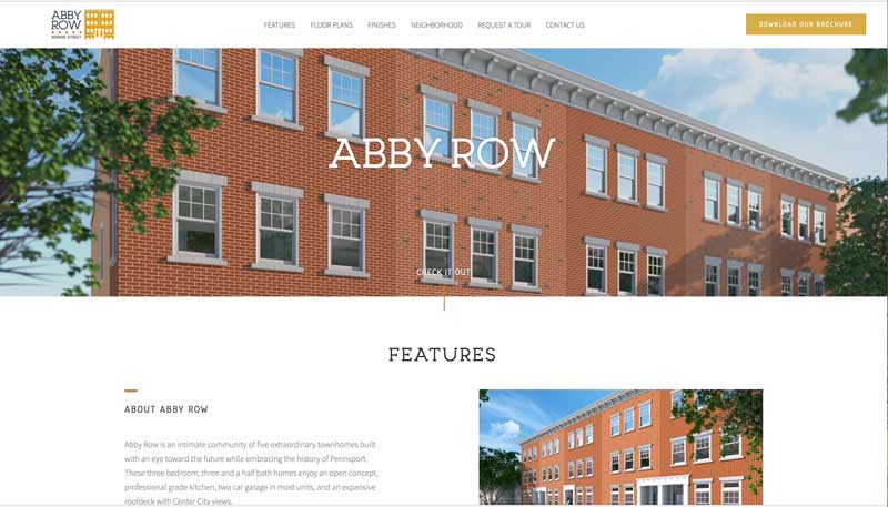 sitio web de marketing inmobiliario