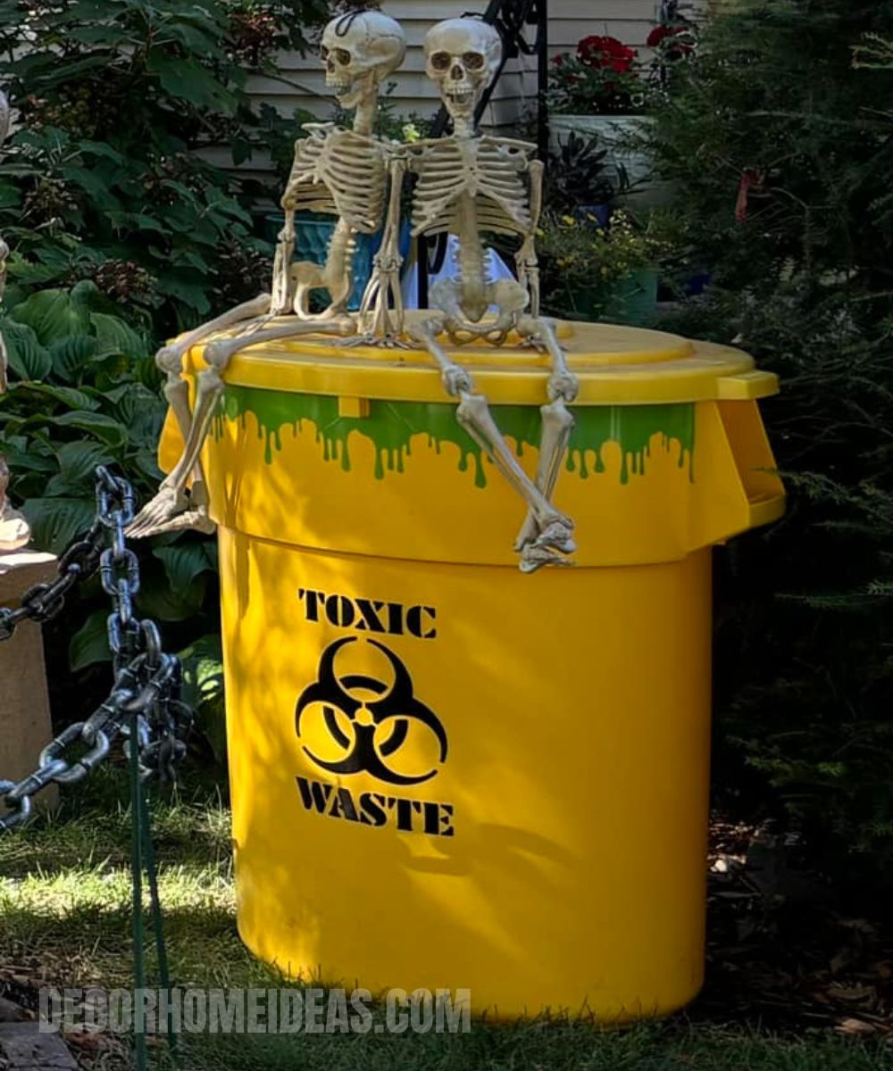 esqueleto decoraciones de halloween 6