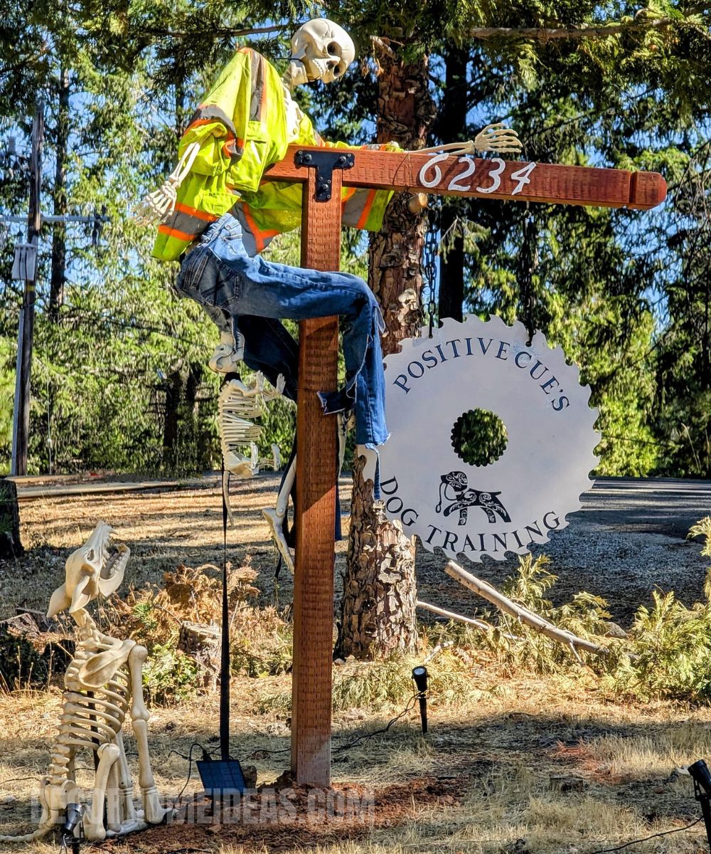 esqueleto decoraciones de halloween 7