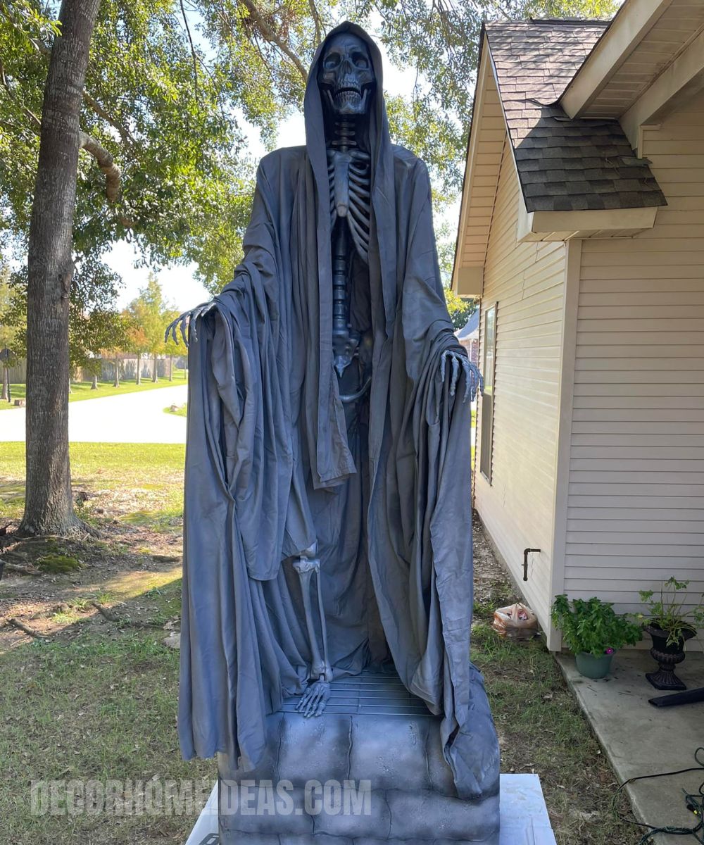 esqueleto decoraciones de halloween 8