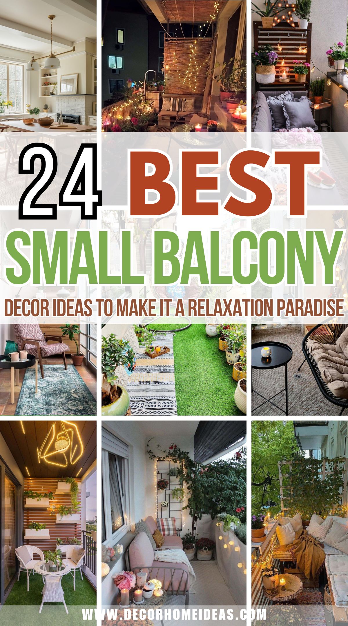 ideas de decoración para balcones pequeños 2