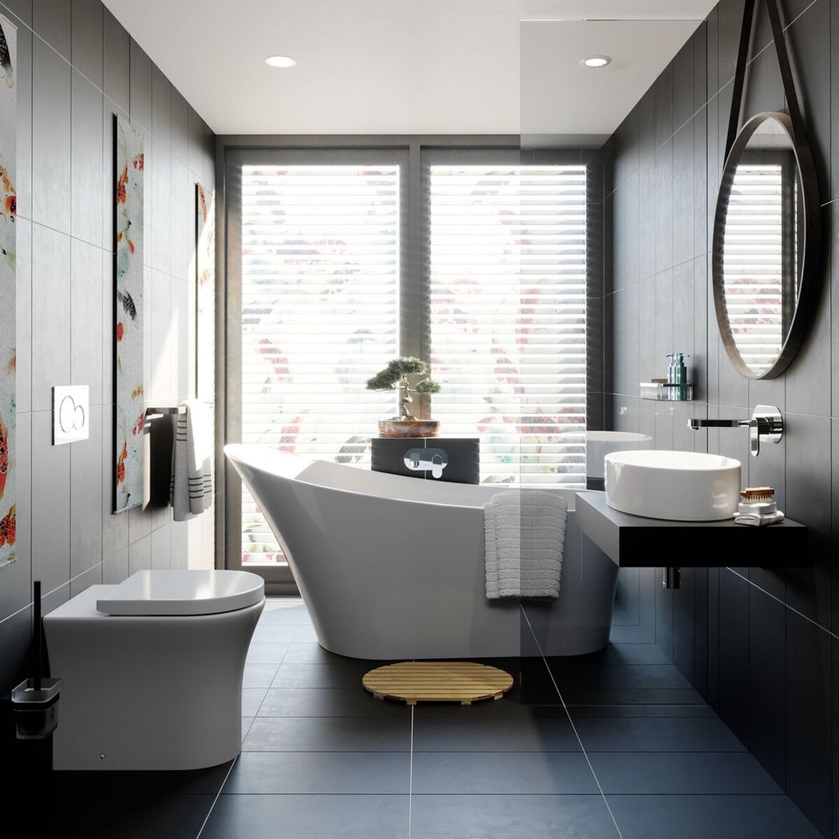 baños inspirados en spas 13