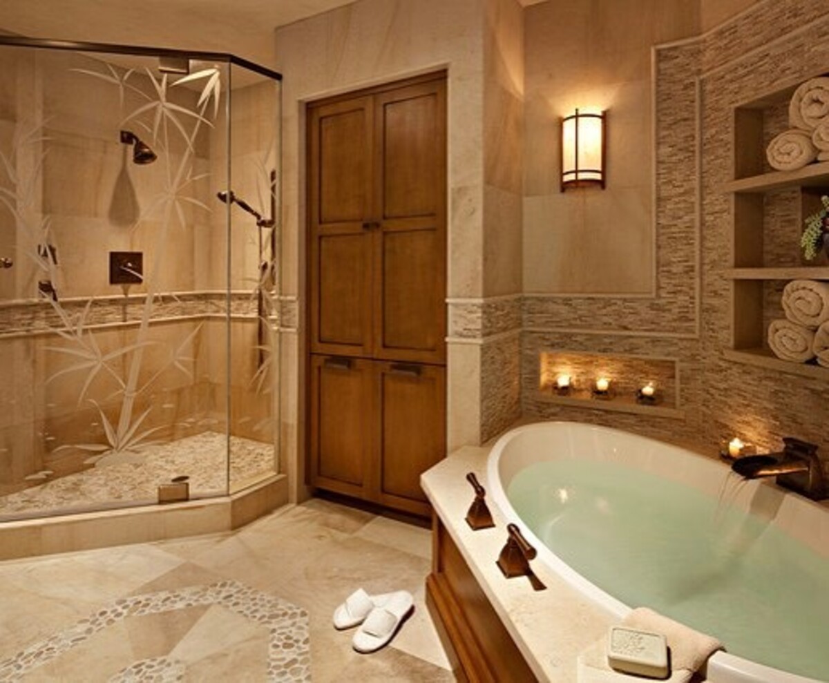 baños inspirados en spas 14