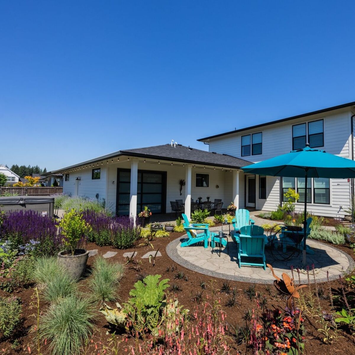 impresionante patio trasero ideas de diseño del paisaje 19