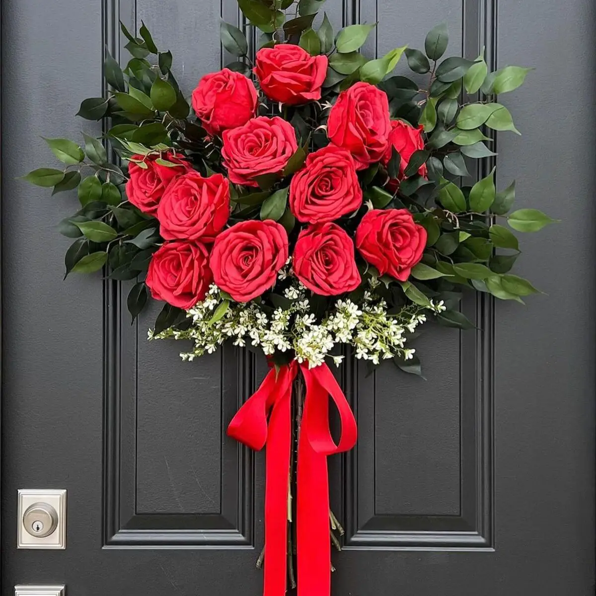 decoraciones para puertas de san valentín 1